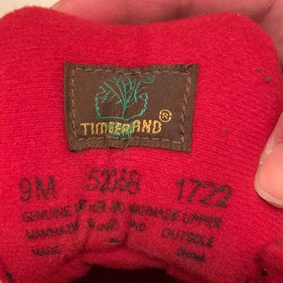 Rare! Retro Timberlands, size 9. Sneaker sole. Worn once. Excellent condition - Picture 3 of 4